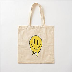 Melting Rainbow Smiley Melting Rainbow Smiley subtronics  Cotton Tote Bag RB2306