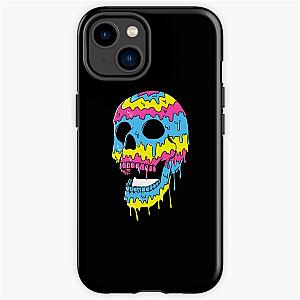 Melting Rainbow Skull Melting Rainbow Skull subtronics  iPhone Tough Case RB2306