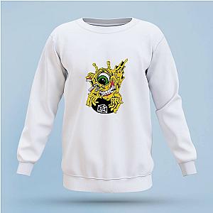 Subtronics Sweatshirt Classic Celebrity Sweatshirt Pretty Kayzo Subtronics Braincase Sweatshirt