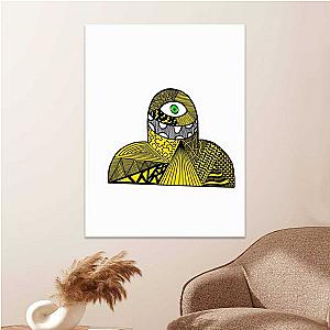 Subtronics Merch Poster Art Wall Poster Sticky Poster Gift for Fans Subtronics Cyclops Poster