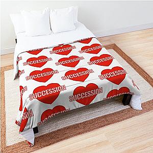 Succession Heart Comforter