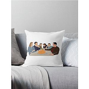 Succession Family Meal Throw Pillow