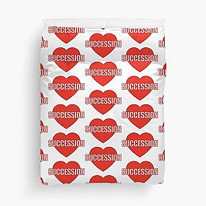 Succession Heart Duvet Cover