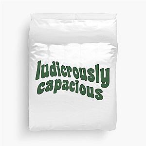 Ludicrously Capacious Green Logo - Succession Duvet Cover