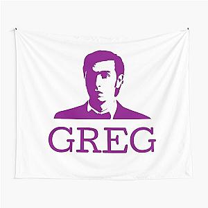 Greg from Succession (Purple) Tapestry