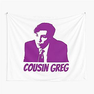 Greg from Succession (Purple) Tapestry