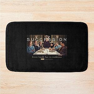 succession merch Succession Roy Family Adult Short Sleeve T-Shirt Bath Mat