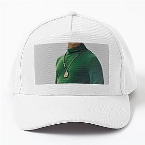 Kendall Roy Succession Green Turtle Neck Baseball Cap