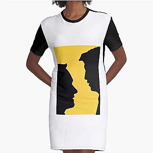 SUCCESSION HBO Tom and Greg Graphic T-Shirt Dress