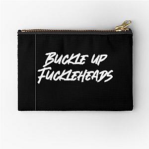 Succession Roman Roy "Buckle up Fuckleheads" Zipper Pouch