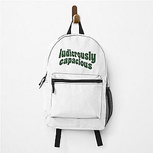 Ludicrously Capacious Green Logo - Succession Backpack