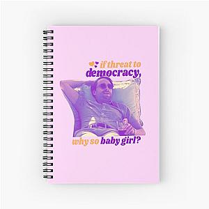 Roman Roy | Baby Girl Threat Variant 2 | Succession Fan Art Spiral Notebook