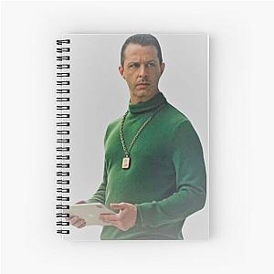 Kendall Roy Succession Green Turtle Neck Spiral Notebook