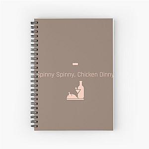 Succession - Spinny Spinny, Chicken Dinny Spiral Notebook