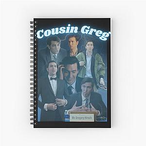 Cousin Greg Succession Vintage Print Spiral Notebook