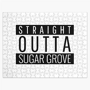 Straight Outta Sugar Grove Illinois Jigsaw Puzzle