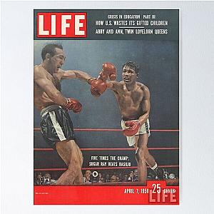 Sugar Ray Robinson Life Magazine Poster