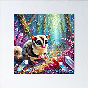 Sugar Glider Art - Sugar Glider Lovers Poster