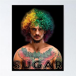 Sugar Sean O'Malley Rainbow Poster