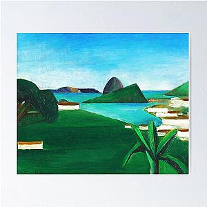 Rio de Janeiro Sugar Loaf Tarsila do Amaral Poster