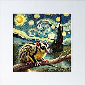Sugar Glider Art - Sugar Glider Lovers Poster