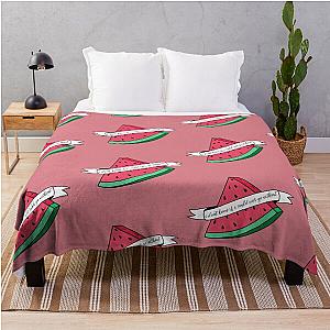 Watermelon Sugar Throw Blanket