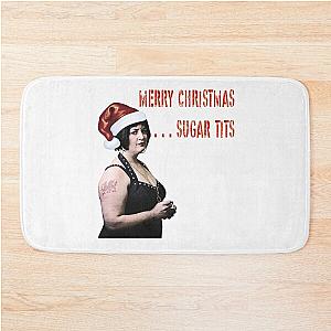Merry Christmas Sugar Bath Mat