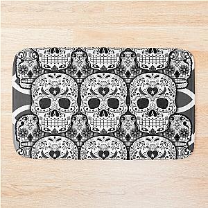Sugar Skull Bath Mat