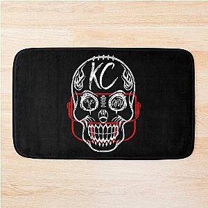 Kansas City Chiefs Sugar Skull Fan Gift Football Halloween Mat