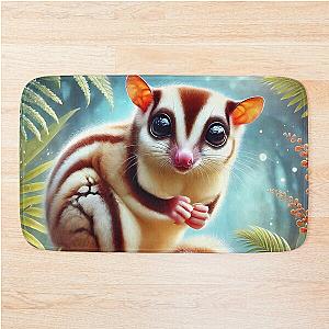 Sugar Glider Art - Sugar Glider Lovers Bath Mat