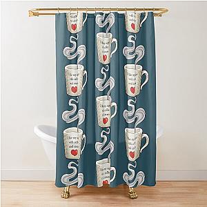 I Like My Sugar with Coffee and Cream Shower Curtain