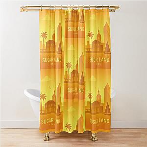 Sugar Land Texas Travel Curtain
