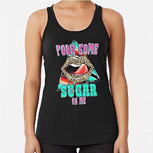 Pour Some Sugar On Me Def Leppard Racerback Tank Top