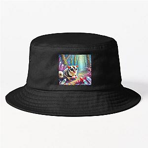 Sugar Glider Art Bucket Hat for Sugar Glider Lovers