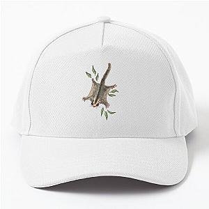 Sugar Glider on Baseball Cap