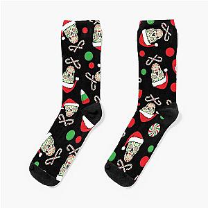 Sugar Skull Santa Sock