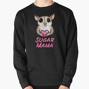 Sugar Glider Mom Pink Pullover Sweatshirt