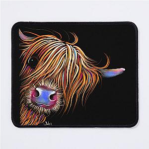 Highland Cow Scottish Sugar Lump 2 by Shirley MacArthur Mouse Pad