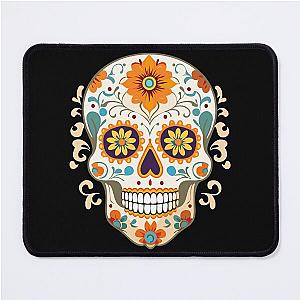 Sugar Shell with Floral Pattern Mouse Pad