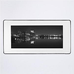 Sugar Glow - The Domino Sugar Plant on the Inner Harbor in Baltimore Maryland Desk Mat
