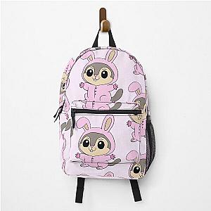 Sugar Glider in Bunny Onesie Kawaii Cozy Vibes Backpack