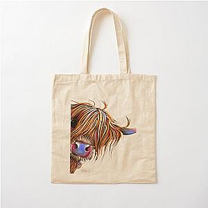 Highland Print Scottish Sugar Lump 2 by Shirley MacArthur Cotton Tote Bag