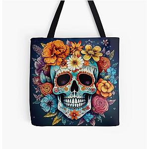 Sugar Skull Tote Bag