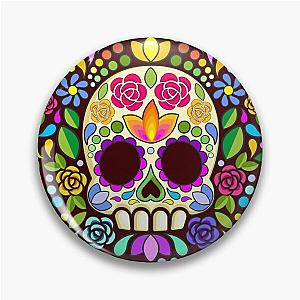 Sugar Skull Floral Art Mexican Calaveras Pattern