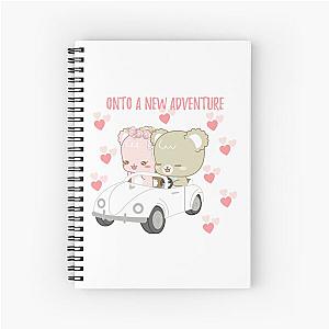 Sugar Cubs Adventure Spiral Notebook