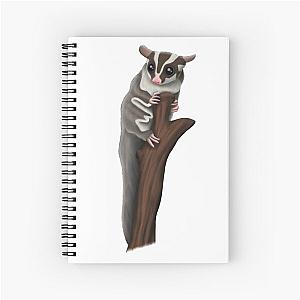 Sugar Glider Climbing Tree Notebook