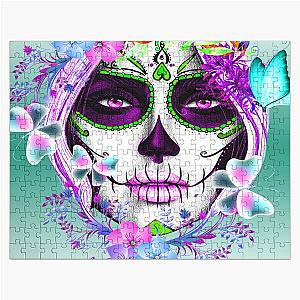 Mexican Sugar Skull Girl Jigsaw Puzzle