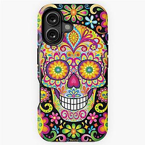 Sugar Skull Day of the Dead Art iPhone Tough Case