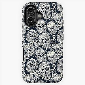 Floral Sugar Skull iPhone Tough Case