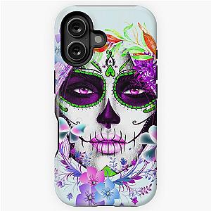 Mexican Sugar Skull Girl iPhone Case